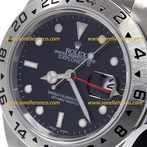 rolex explorer 2 quadrante nero usato|used rolex explorer ii for sale.